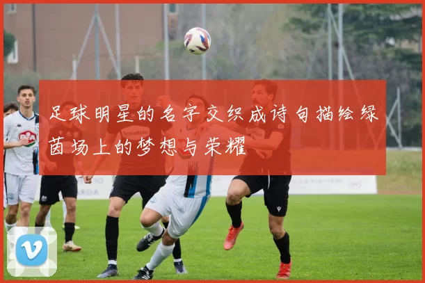 足球明星的名字交织成诗句描绘绿茵场上的梦想与荣耀